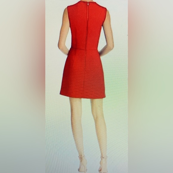 French Connection Reddish Orange Sleeveless Dress - Picture 2 of 9